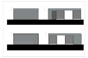 Aluminium dubbele carport elsdon 04