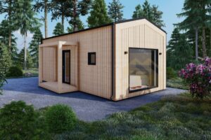 SIP Geïsoleerd Tiny House Nero 01