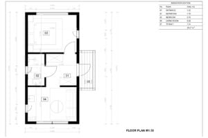 SIP Geïsoleerd Tiny House Nero 01 plan