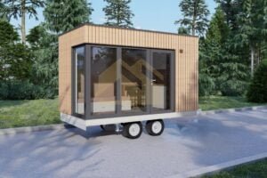 GeÏnstalleerd houten mobile home vasto 01