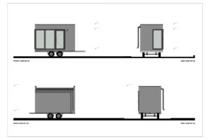 GeÏnstalleerd houten mobile home vasto 01 facade