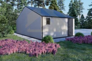 Geisoleerde Prefab Garage Porthallow 03