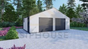 Geisoleerde Prefab Garage Porthallow 07