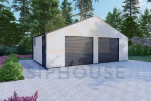 Geisoleerde Prefab Garage Porthallow 07