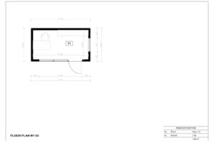 Houten Modulaire Huis Tolz plan