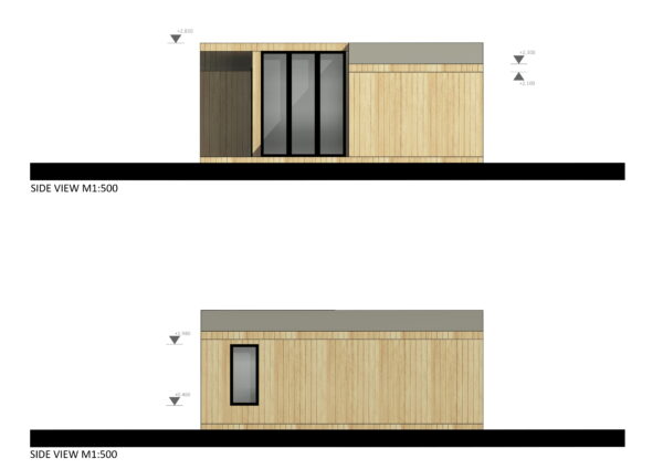 modern houten tuinhuis dublin 01 facade
