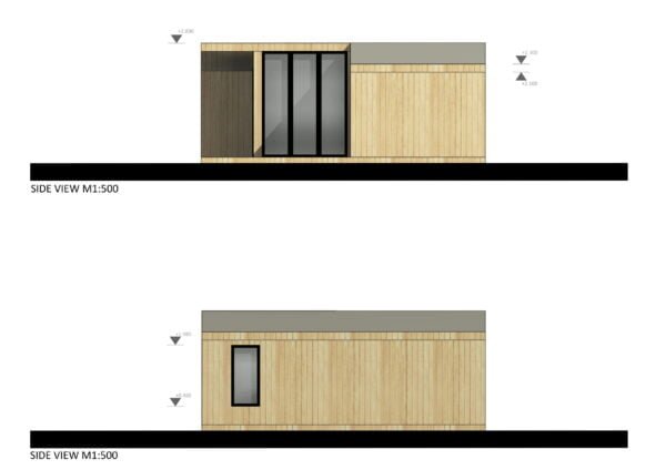 modern houten tuinhuis dublin 01 facade