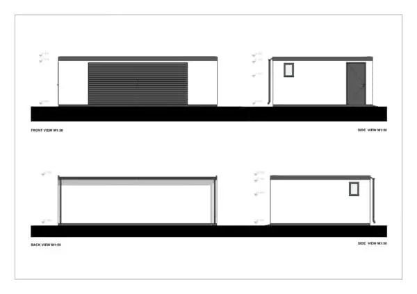 Prefab Dubbele Garage Coverack 02