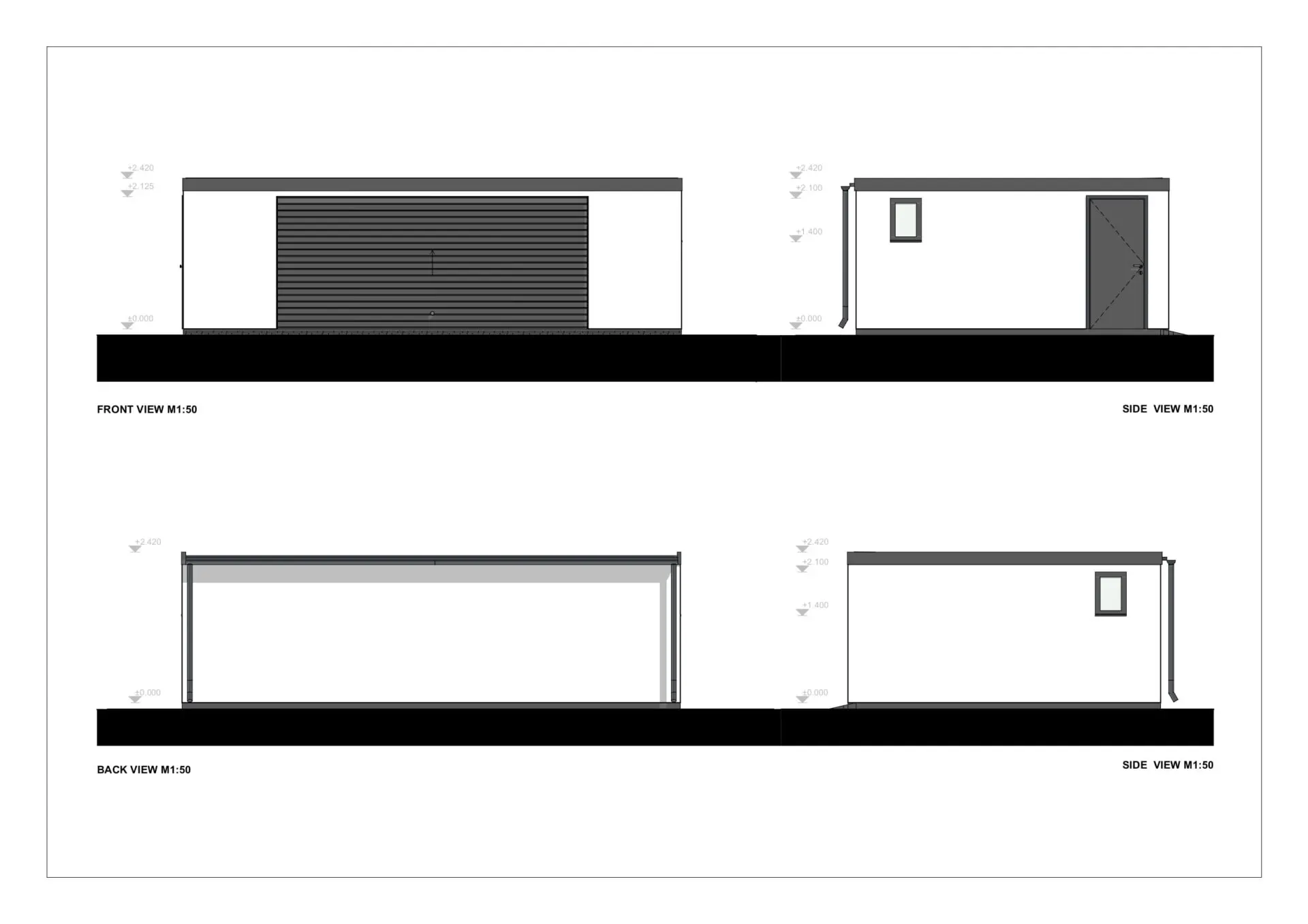 Prefab Dubbele Garage Coverack 02