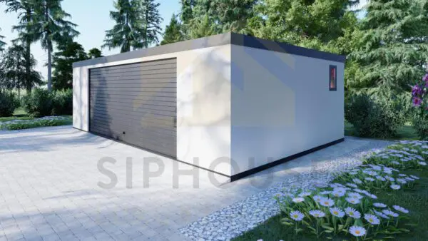 Prefab Dubbele Garage Coverack 03