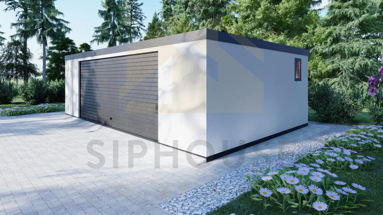 Prefab Dubbele Garage Coverack 03