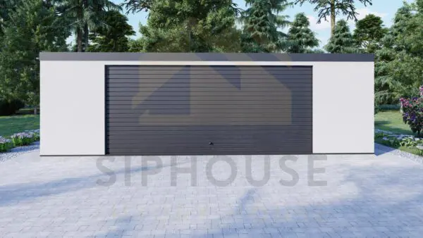 Prefab Dubbele Garage Coverack 04