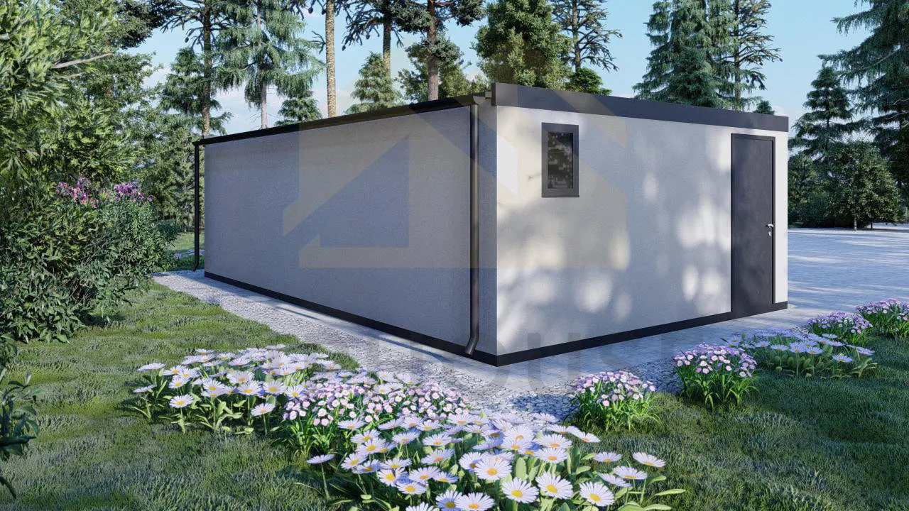 Prefab Dubbele Garage Coverack 05