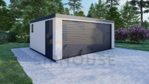 Prefab Dubbele Garage Swanage 01