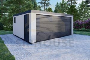 Prefab Dubbele Garage Swanage 01