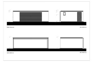 Prefab Dubbele Garage Tregarne 06