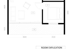 Tuinhuis Met Overkapping SIP Geïsoleerd Porto 01 plan