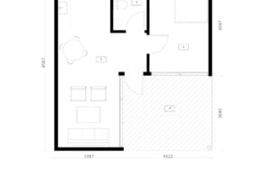 tuinhuis overkapping sip Geïsoleerd sheffield 01 plan