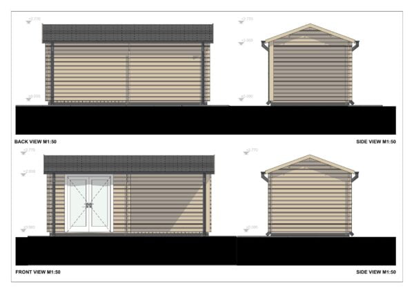 blokhut-met-overkapping-john-44mm-18m²-01-facade