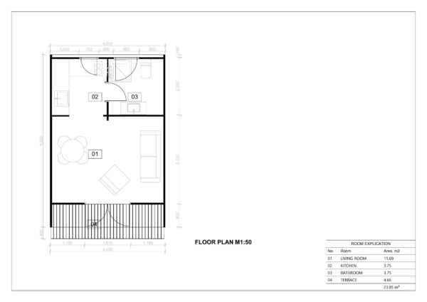 houten-camping-pod-eagle-44mm-24m²-01-plan