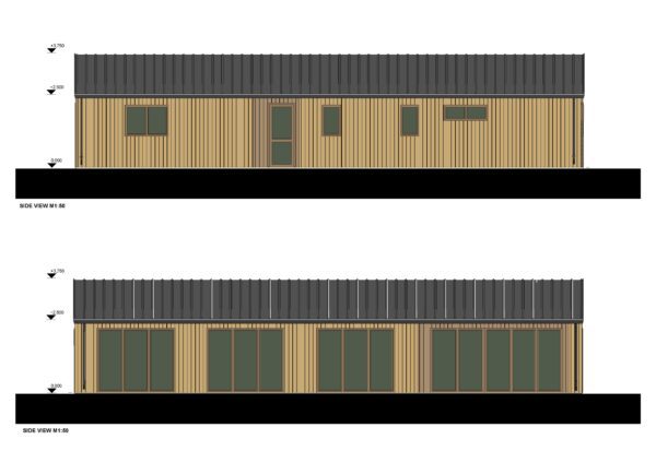 Houten Huis Zoe (Geïsoleerd, 44 mm + gevelbekleding), 115 m² 7