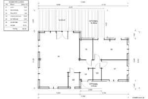 Houten Huis Seena (Geïsoleerd, 34 mm + Gevelbekleding), 80m² _drawings_3