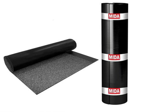 Zelfklevende bitumen dakbedekking