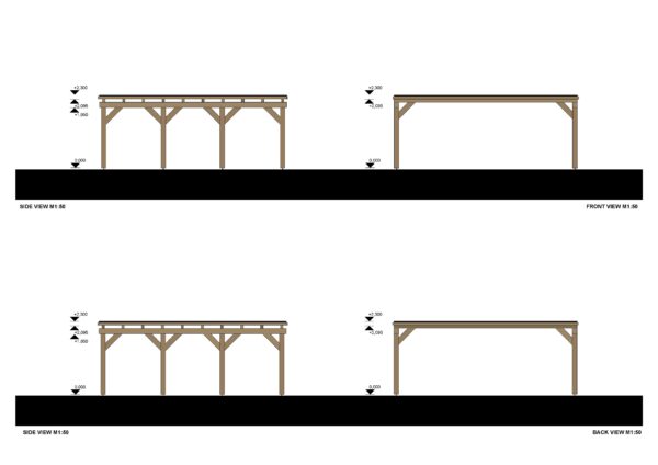 dubbele-houten-carport-peter-6x6-m-01-facad