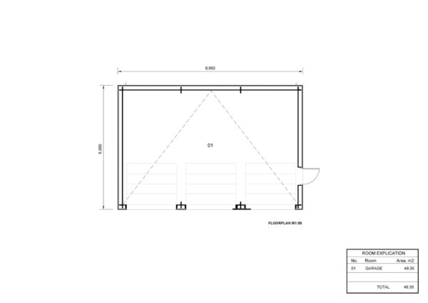 houten-garage-kees-34-mm-gevelbekleding-9x6-m-01-draw