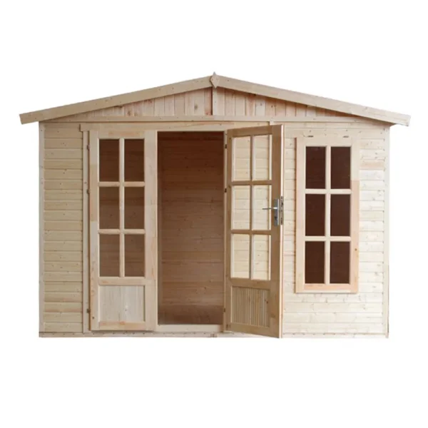 Garden Office With Floor and Shingles – 303 x 199 cm – 6 m2-03