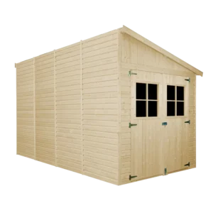 Wooden Shed - 205 x 395 cm – 8 m2-01