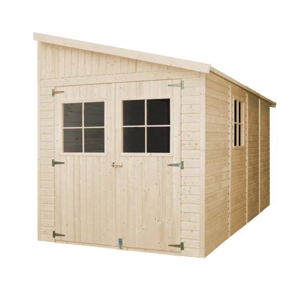 Wooden Shed - 205 x 395 cm – 8 m2-02