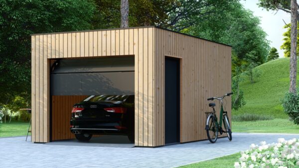 Houten garage Almere 06