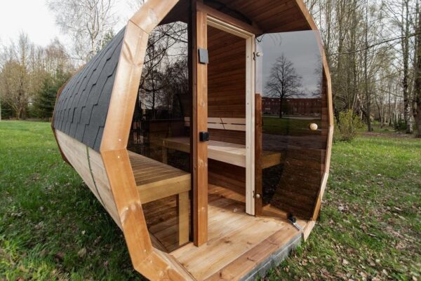Barrel Sauna 4m, Verviers - Afbeelding 4