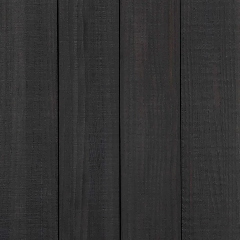 Gebrande houten bekleding