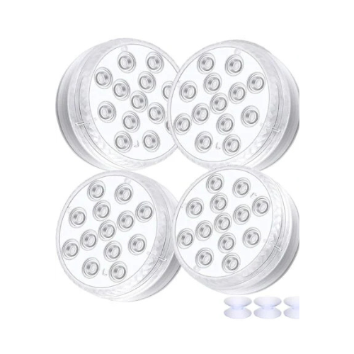 6 mini-LEDs onder water