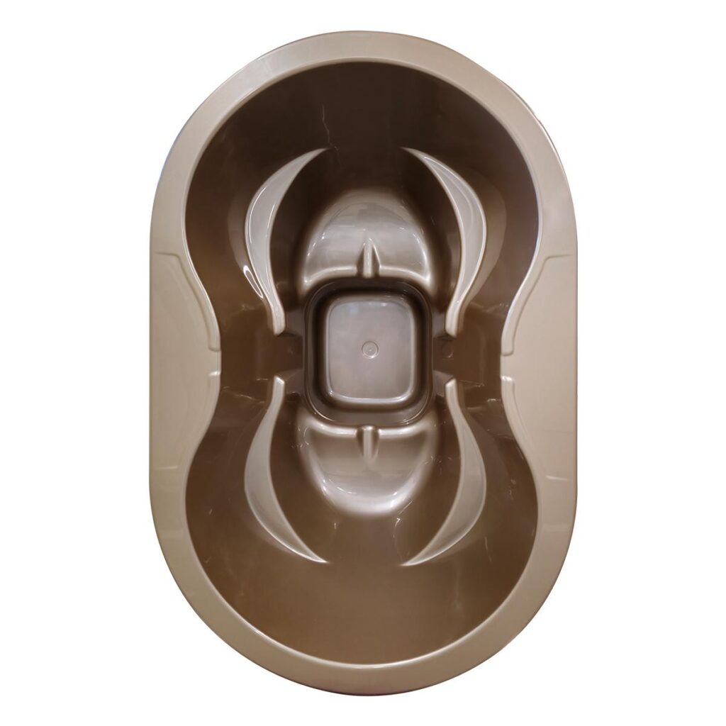 Hottub met acryl inzet (BRUIN)