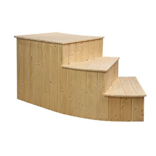 Grote trap voor zandfilter